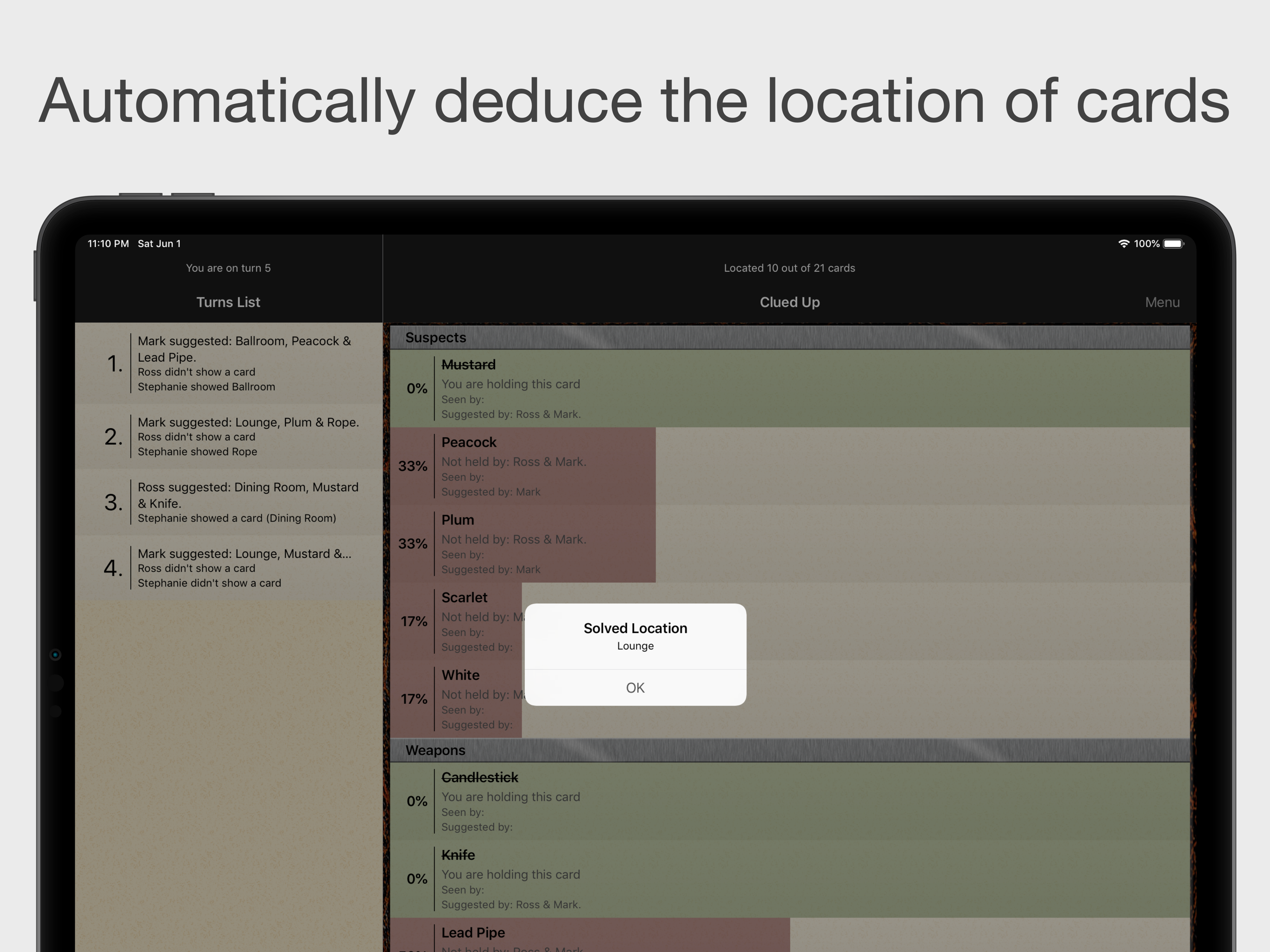 Klued Up Pro Board Game Solver screenshot 8