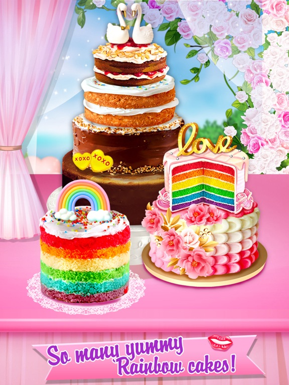 Screenshot #6 pour Wedding Rainbow Cake