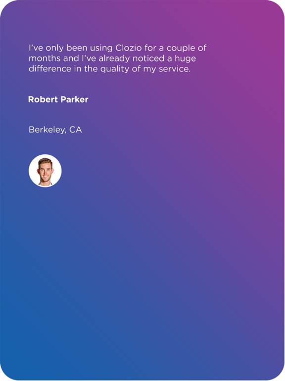 Clozio iPad screenshot 7 - Business app