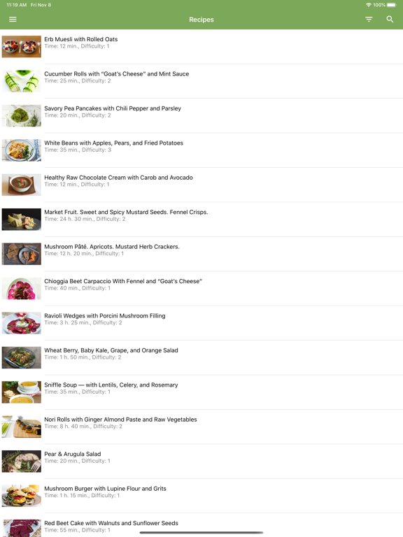Screenshot #5 pour Vegan Recipes | Diet-Health