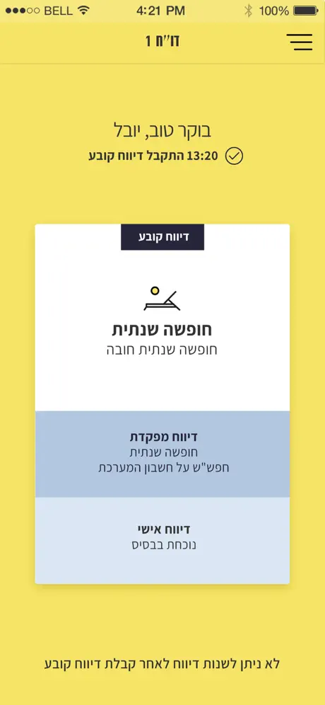 דוח 1