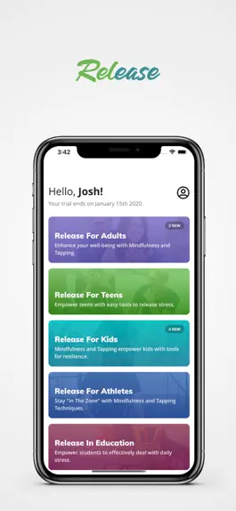 Game screenshot Release: Mindfulness & Tapping mod apk