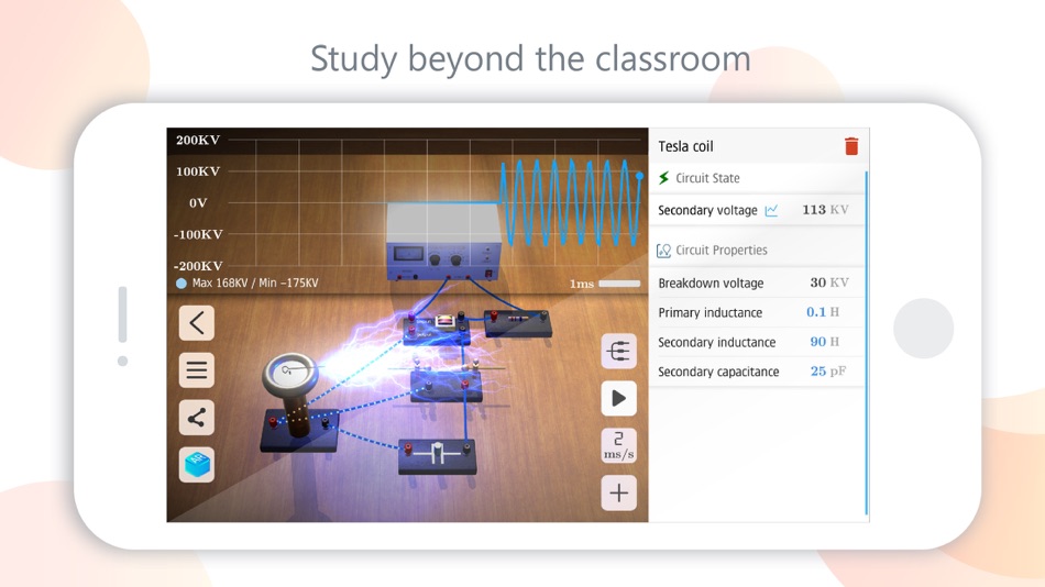 #3. Physics Lab AR (iOS) Podle: Turtle Sim LLC