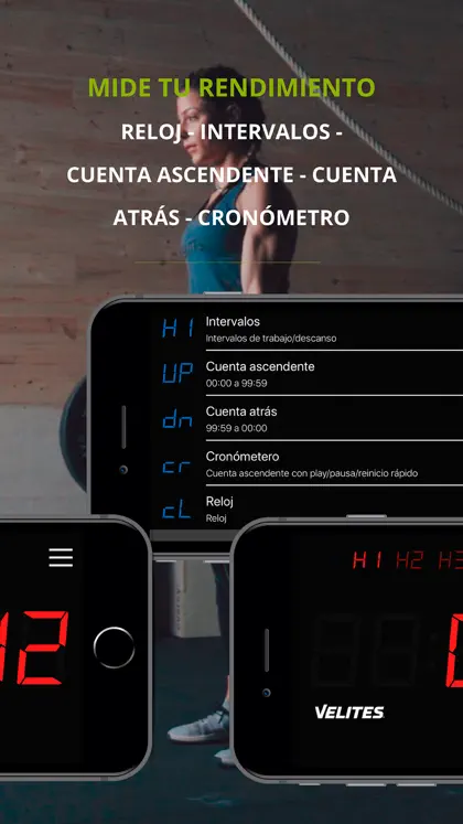 Screenshot 3 di 4 di Velites WOD Interval Timer