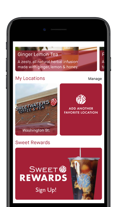 Sweetwaters Coffee & Tea Screenshot