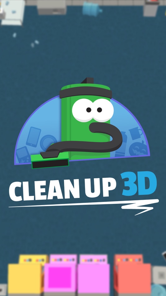 #5. Clean Up 3D (iOS) Podle: Kwalee Ltd