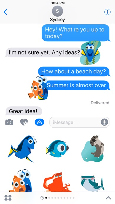 Screenshot #1 pour Disney Stickers: Finding Dory