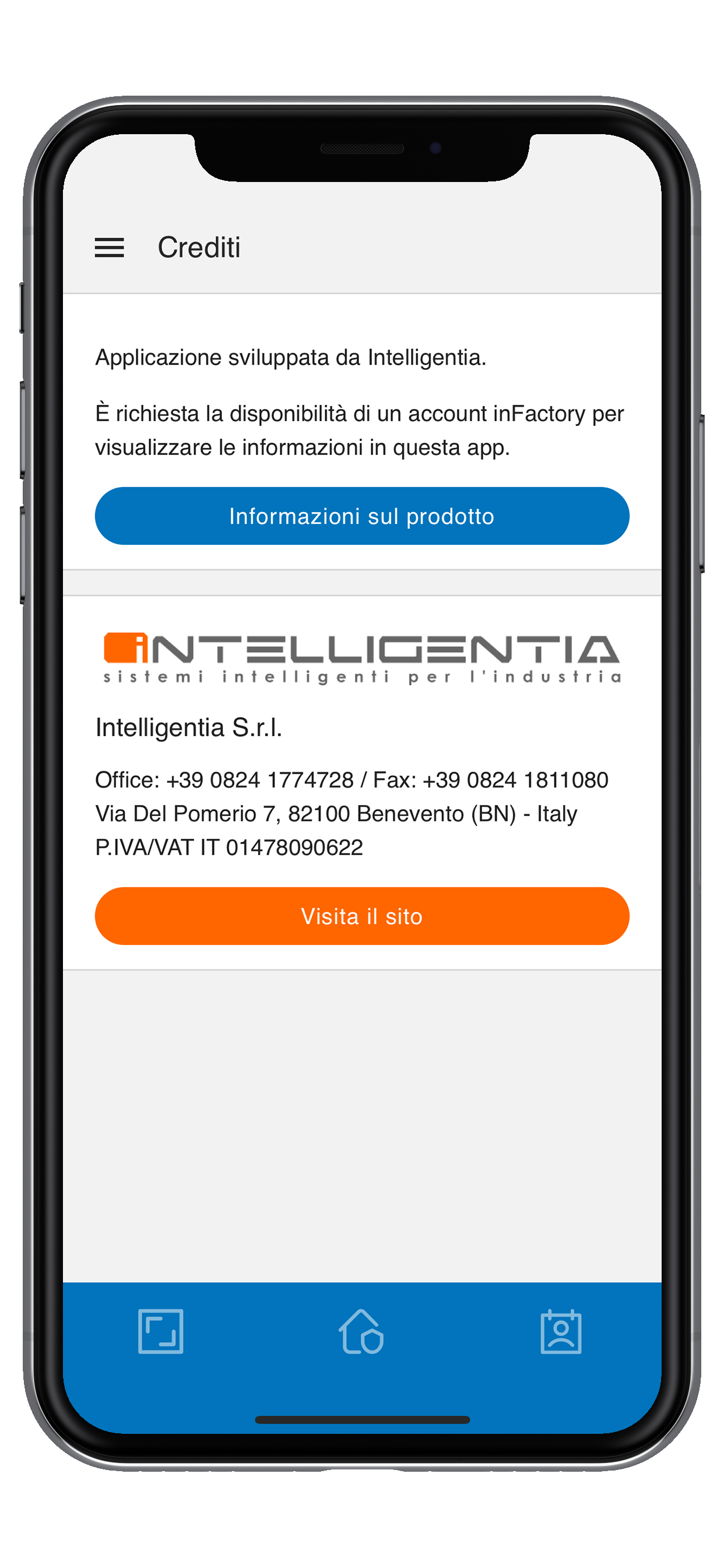 inFactory Mobile App