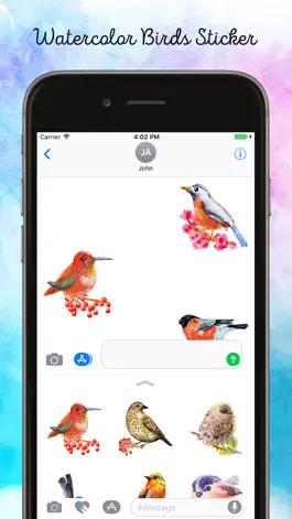 Game screenshot Watercolor Beautiful Birds hack