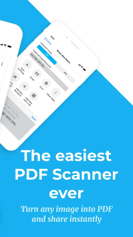 GS EasyScanner: PDF Ersteller