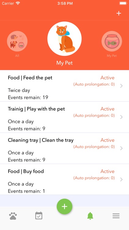 Pet's diary
