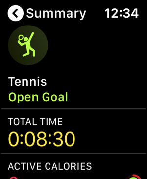 ‎Easy Tennis Score Keeper Screenshot