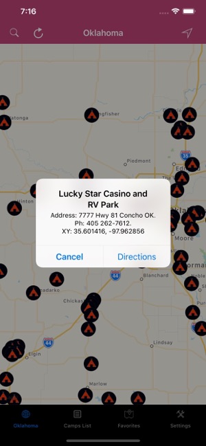 Oklahoma – Campgrounds & RV's(圖3)-速報App