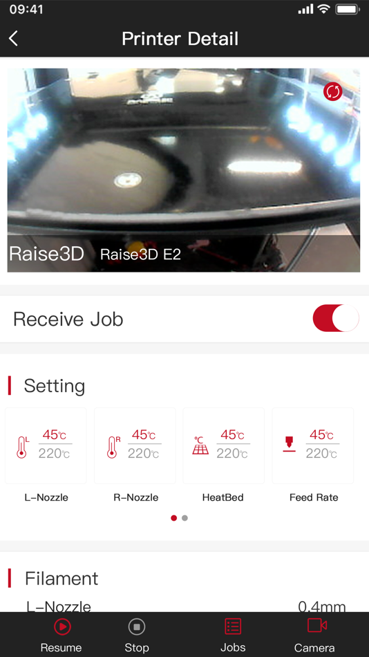 #3. RaiseCloud-3DPrinting Platform (iOS) By: Raise 3D Technologies Inc.