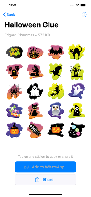 Halloween Sticker Art(圖5)-速報App