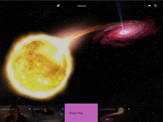 Prof Brian Cox's Universe iPad app afbeelding 4