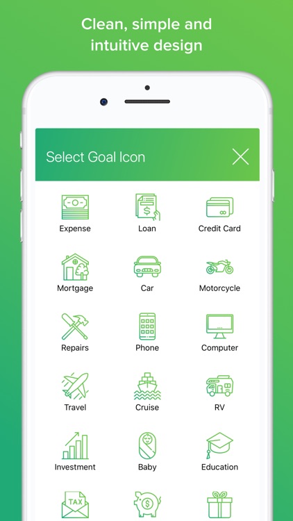 My Money Goals: Track Finances