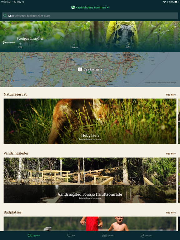 Screenshot #4 pour Katrineholms Naturkarta