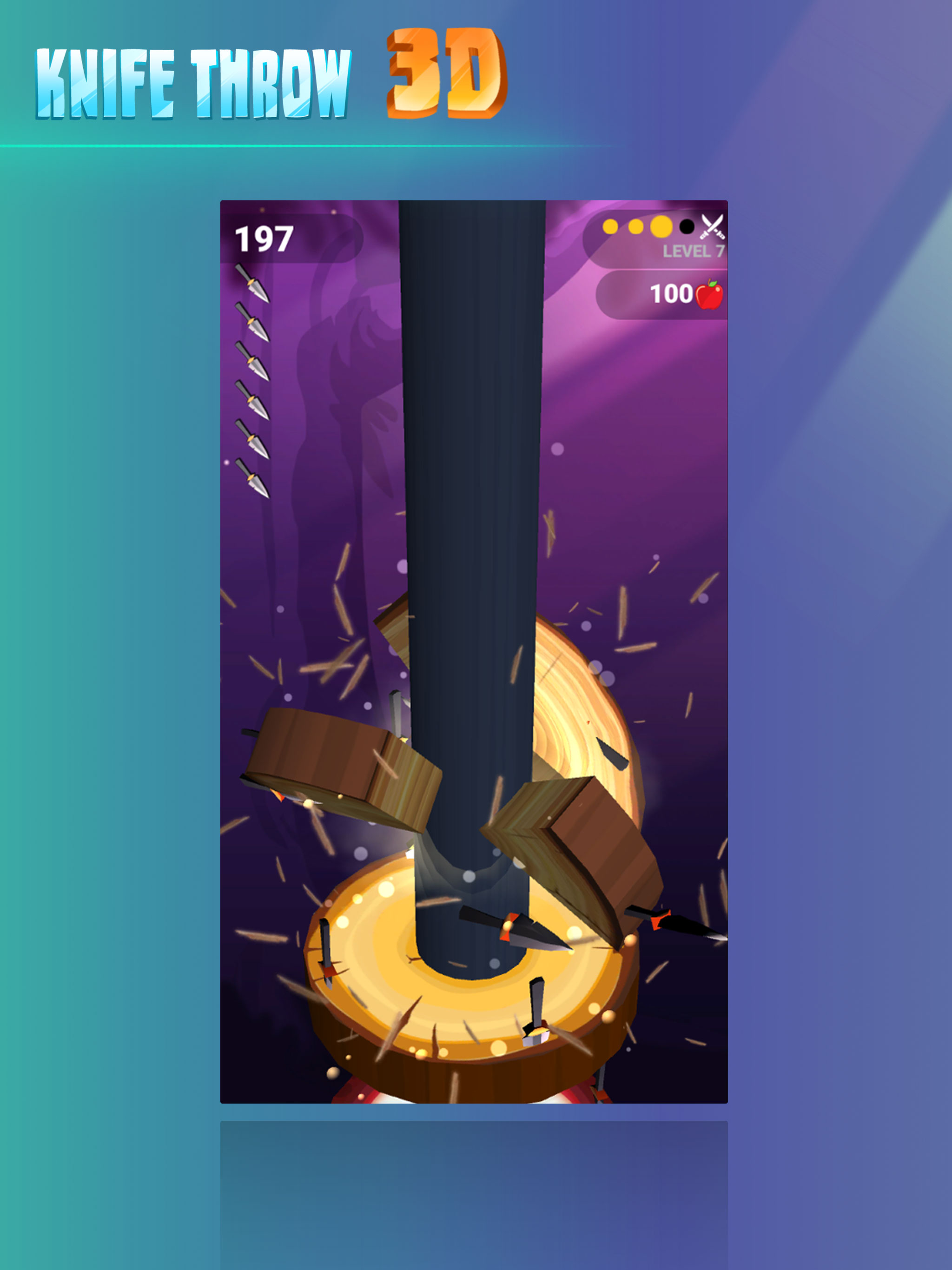 Knife Throw 3D screenshot 12