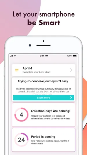 Eveline Ovulation Cycle Track screenshot 1