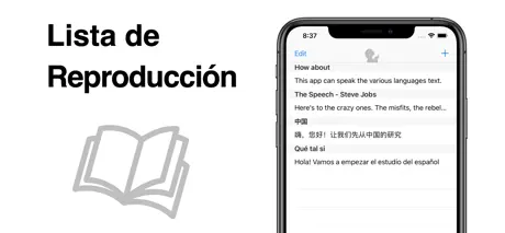 iTextSpeaker - Texto a voz