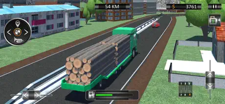 Real Truck Cargo Transport 3D