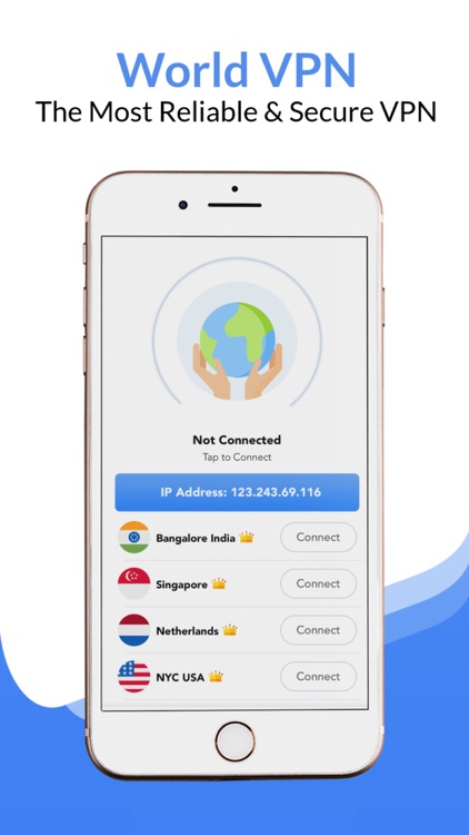 World VPN: Secured & Unlimited