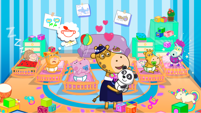 Hippo pet care game simulator