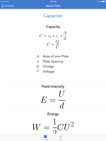 Physik Formelsammlung+ screenshot 2