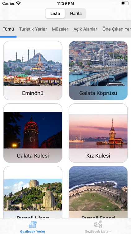 İstanbul Gezilecek Yerler