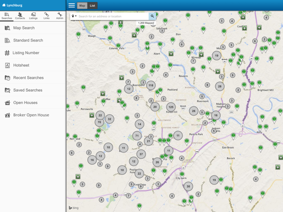 Lynchburg MLS iPad screenshot 1 - Lifestyle app
