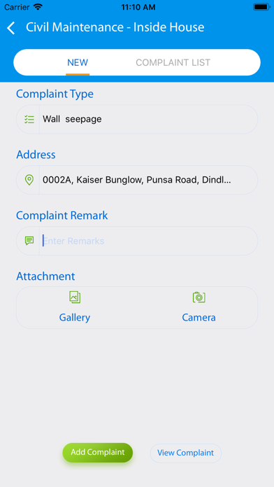 App screenshot