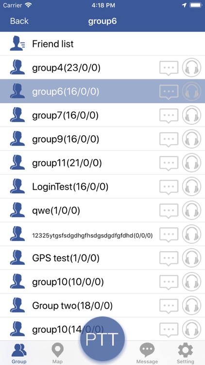 NPTT - Network Push To Talk