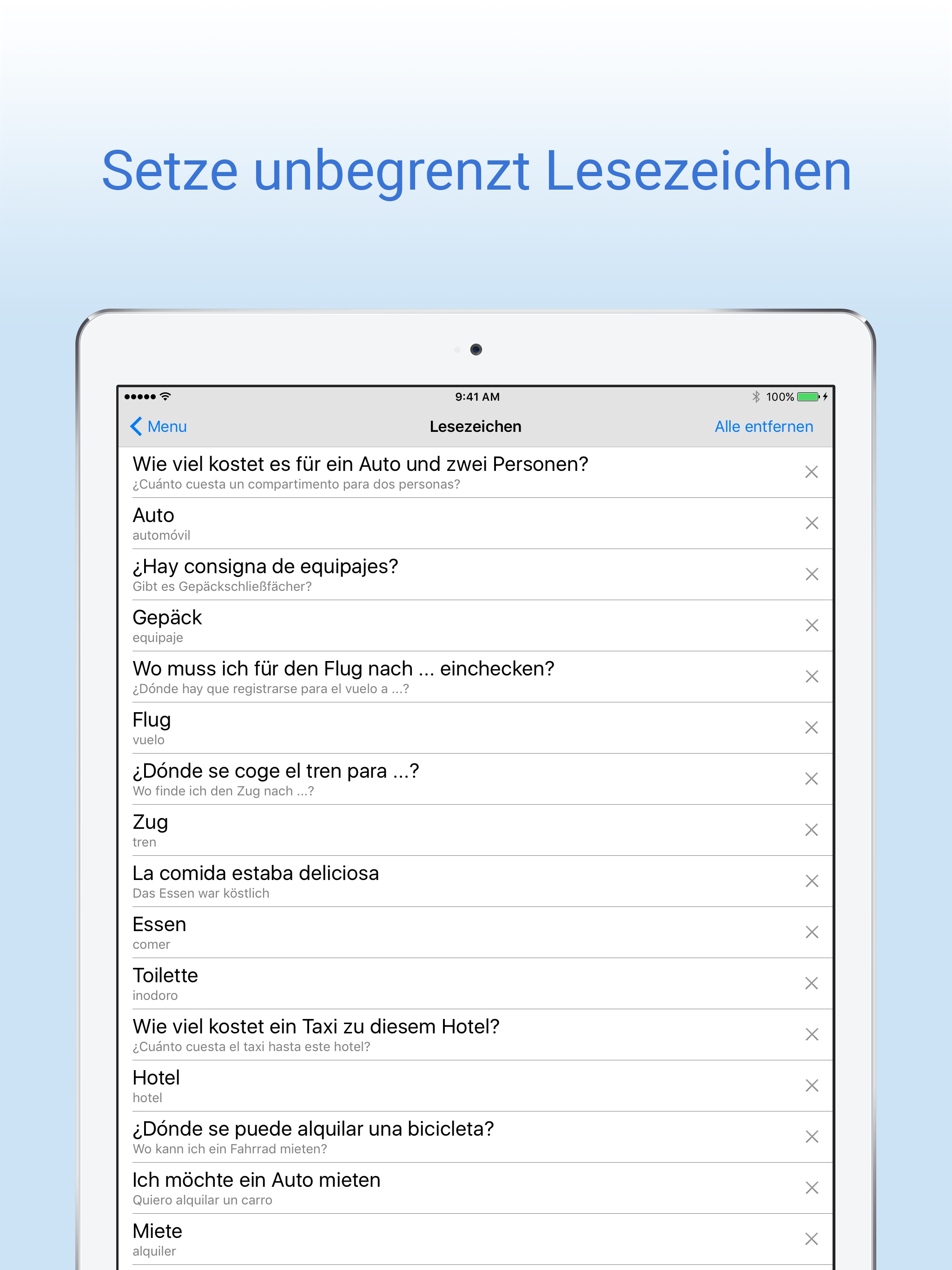 Deutsch-Spanisch Wörterbuch. screenshot 9