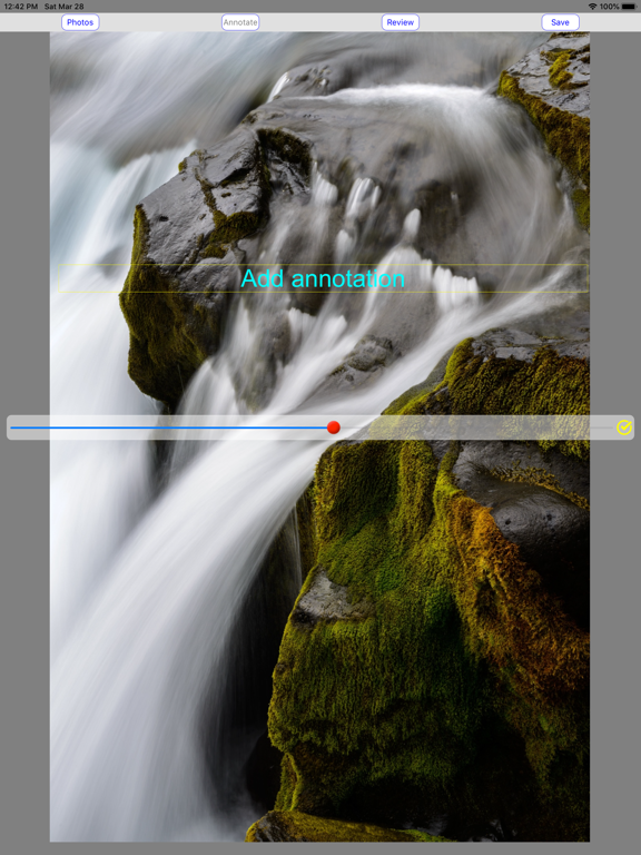 Screenshot #6 pour annotatePhoto