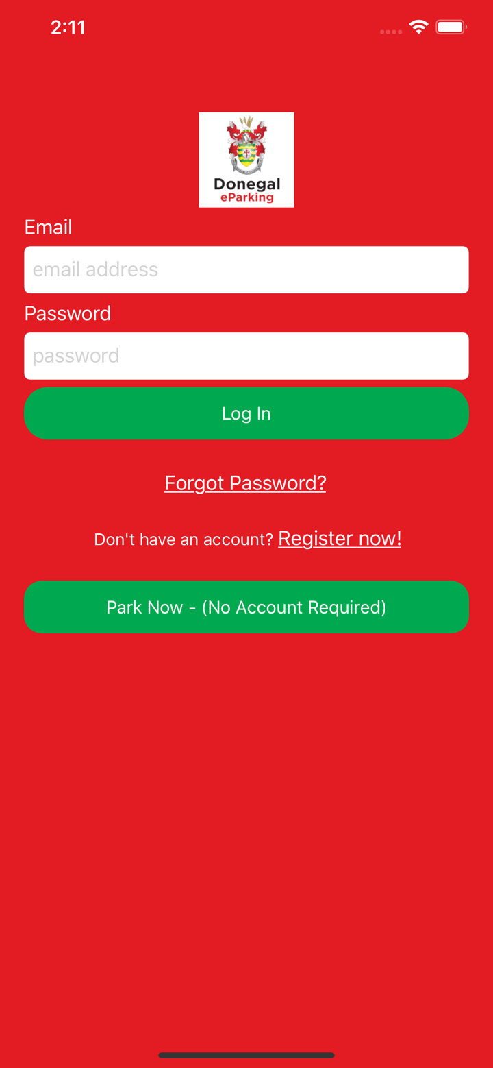 Donegal eParking screenshot 1