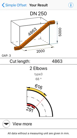 Offset Calc App screenshot 4
