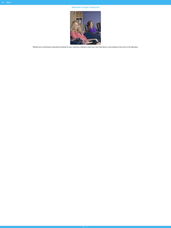 Pulse Connection iPad screenshot 2 - Utilities app