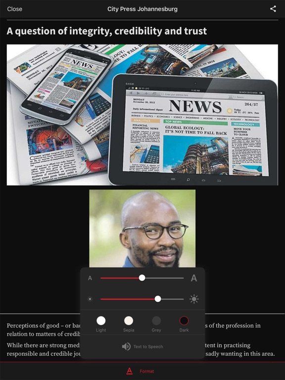 Screenshot #6 pour City Press - Johannesburg