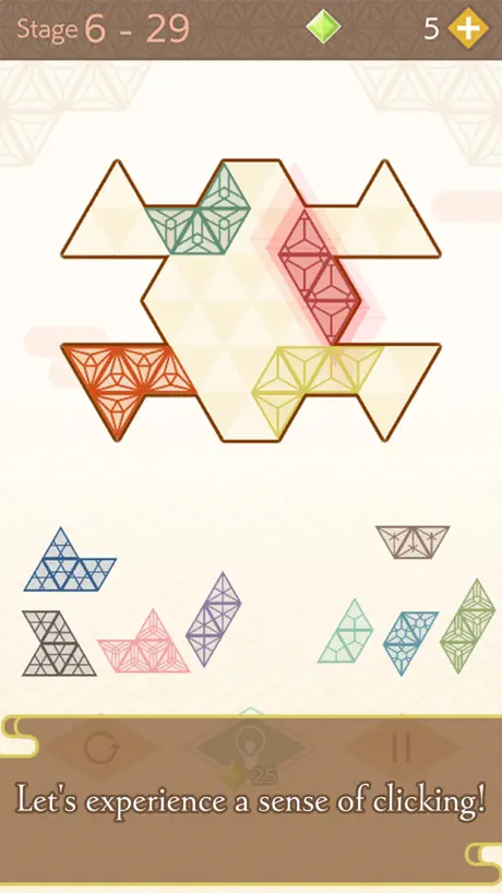 Japan Wood Puzzle　-Tanglam-