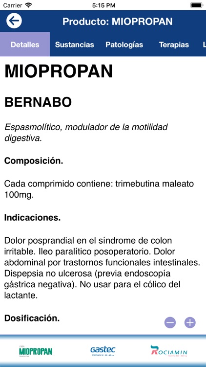 PR Vademécum Gastroenterología