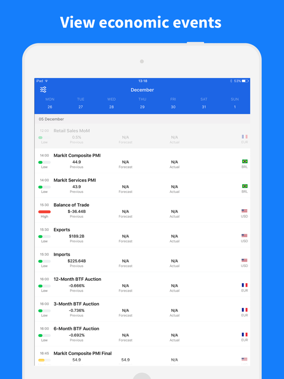 Screenshot #4 pour Forex Сalendar