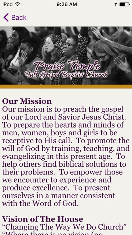 Praise Temple Full Gospel screenshot-3
