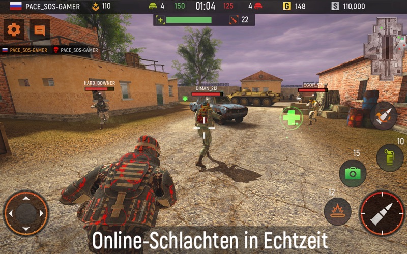 Code Of War 2 Striker Zone für Windows Pc 10/8/7 und Mac (Deutsch