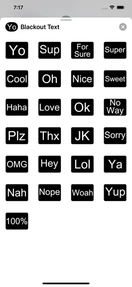 Game screenshot Blackout Text hack