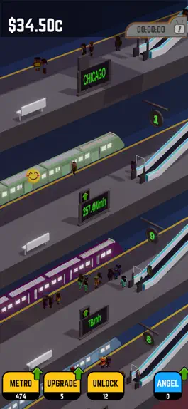 Game screenshot Hyper Metro: Idle Game hack