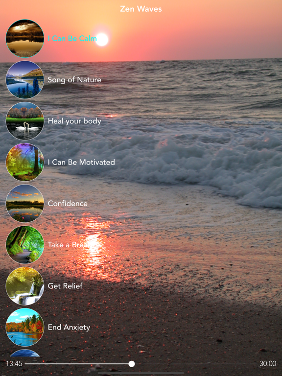 Screenshot #4 pour Zen Waves - Guided Meditations