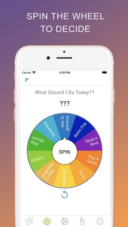Spin The Wheel Top
