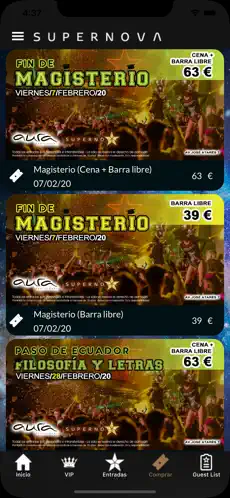Captura 5 Supernova Club iphone