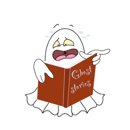 Cute Halloween Ghost stickers